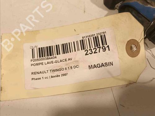 Washer pump RENAULT TWINGO II (CN0_) 1.5 dCi (CN0E) | BP20605516E24 