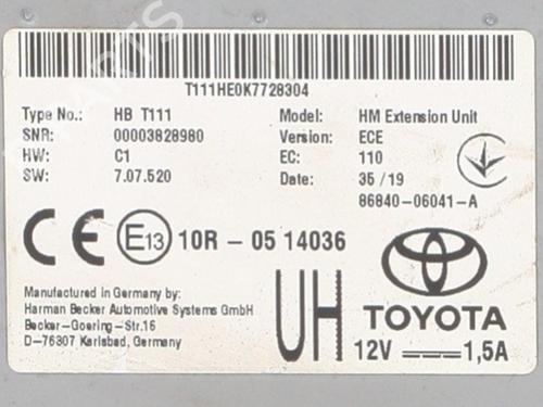 Electronic module TOYOTA COROLLA Estate (_E21_) 2.0 Hybrid (MZEH12) | BP39967379M83 - Image 5
