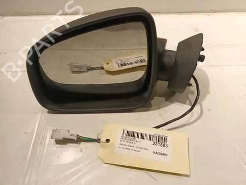 Used Left mirror DACIA LOGAN MCV (KS_) 1.5 dCi (KS0K) (68 hp) 14978190