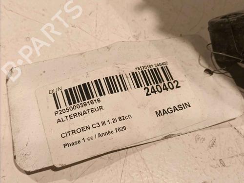 Alternator CITROËN C3 III (SX) 1.2 PureTech 82 | BP30120670M7 