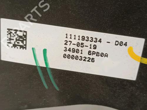 Gear lever RENAULT CLIO V (B7_) 1.3 TCe 130 (B7MF) | BP16015386M90 