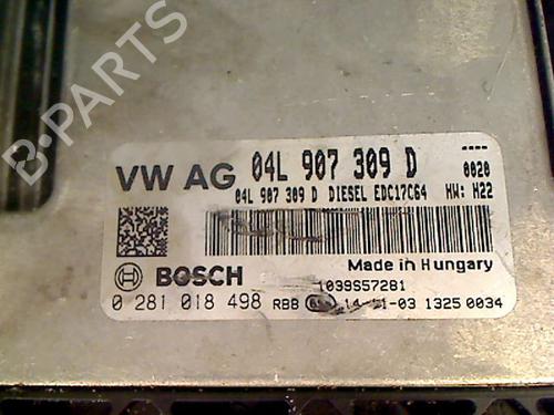 Engine control unit (ECU) VW GOLF VII (5G1, BQ1, BE1, BE2) 2.0 TDI | BP15740125M57 