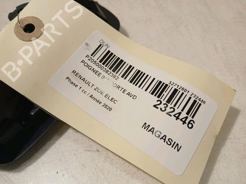Høyre bak invendig håndtak RENAULT ZOE (BFM_) ZOE (BFMD) | BP17175218I16