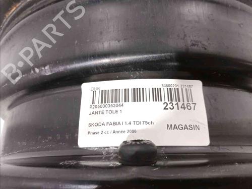 Rim SKODA FABIA I (6Y2) 1.4 16V | BP20604548C45 