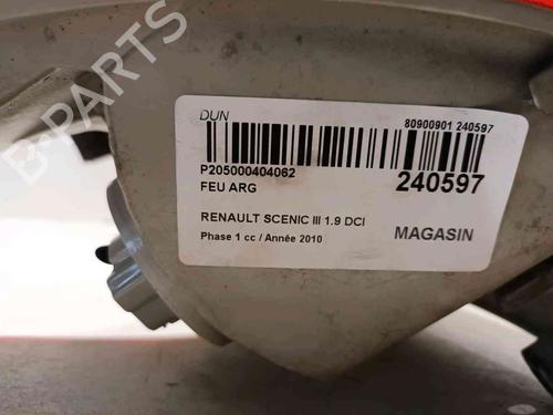 Left taillight RENAULT SCÉNIC III (JZ0/1_) 1.9 dCi (JZ0J, JZ1J, JZ1K, JZ1S) | BP20606343C34 