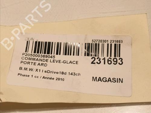 Right rear window switch BMW X1 (E84) sDrive 18 d | BP16276942I28 