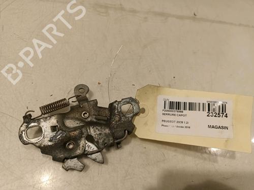 Used Hood lock PEUGEOT 2008 I (CU_) 1.2 THP 110 / PureTech 110 (110 hp) 16832693