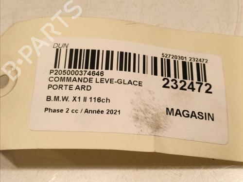 Right rear window switch BMW X1 (F48) sDrive 16 d | BP16637356I28 