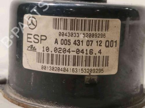 ABS pump MERCEDES-BENZ C-CLASS (W203) C 200 CDI (203.007) | BP21782229M43 