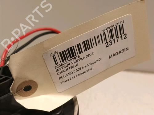 Heater blower motor PEUGEOT 308 II (LB_, LP_, LW_, LH_, L3_) 1.5 BlueHDi 130 | BP17338336M62 