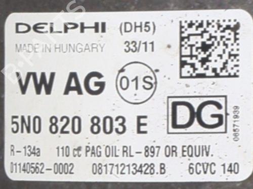 AC compressor SKODA FABIA II (542) 1.2 TDI | BP37066784M34 - Image 7