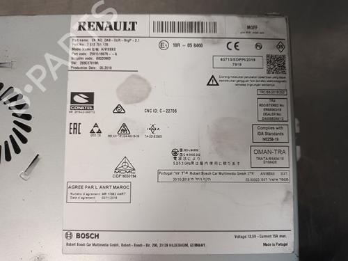 Radio RENAULT CAPTUR II (HF_)  | BP21587361E6 