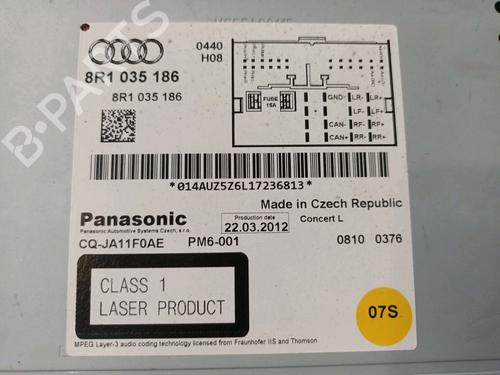Radio AUDI A5 (8T3) 2.0 TDI | BP14948046E6 