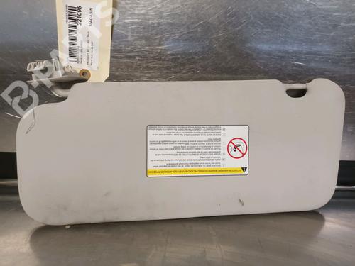 Right sun visor PEUGEOT 407 (6D_) 2.0 HDi 135 (6DRHRH, 6DRHRE, 6DRHRG, 6DRHRJ) | BP10562883I2 