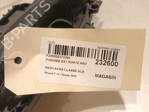 Rear right exterior door handle MERCEDES-BENZ GLA-CLASS (X156) GLA 220 CDI 4-matic (156.905) | BP16487018C130 