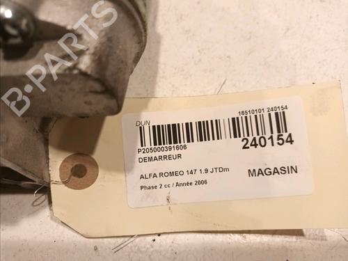 Starter ALFA ROMEO 147 (937_) 1.9 JTDM 8V (937.AXD1A, 937.AXU1A, 937.BXU1A) | BP17801980M8 