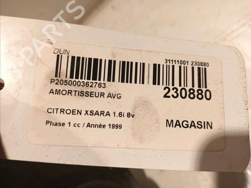 Left front shock absorber CITROËN XSARA Coupe (N0) 1.6 i | BP15983962M16 