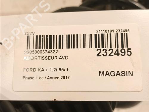 Right front shock absorber FORD KA+ III (UK, FK) 1.2 Ti-VCT | BP16666909M17 