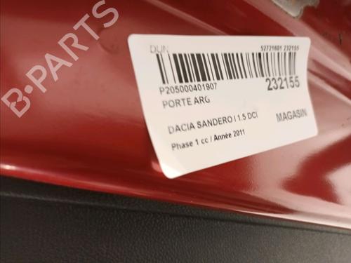 Left rear door DACIA SANDERO 1.5 dCi | BP18824189C4