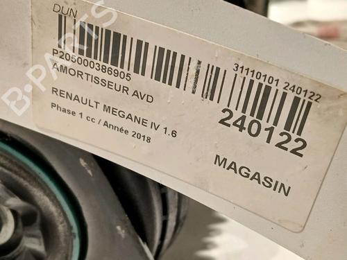Right front shock absorber RENAULT MEGANE IV Hatchback (B9A/M/N_) 1.6 dCi 165 | BP17738334M17 