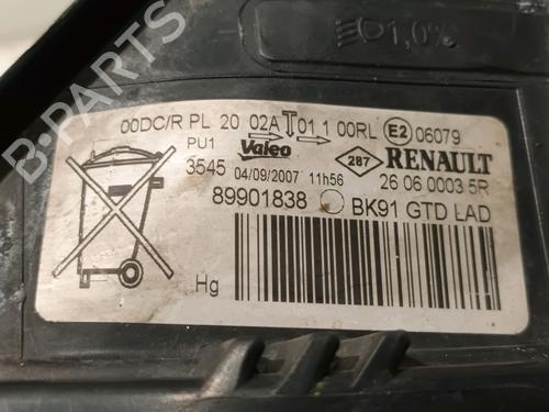 Left headlight RENAULT LAGUNA III (BT0/1) 1.5 dCi (BT00, BT0A, BT0T, BT1J) | BP16404008C28 