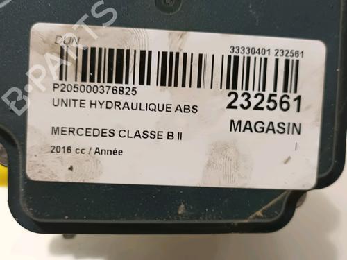 ABS pump MERCEDES-BENZ B-CLASS Sports Tourer (W246, W242) B 160 CDI / d (246.211) | BP16979306M43 