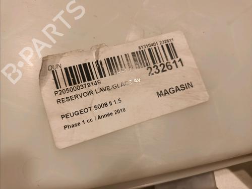 Windscreen washer tank PEUGEOT 5008 II (MC_, MJ_, MR_, M4_) 1.5 BlueHDi 130 (MCYHZJ, MCYHZR, MCYHZX) | BP17067791C113 