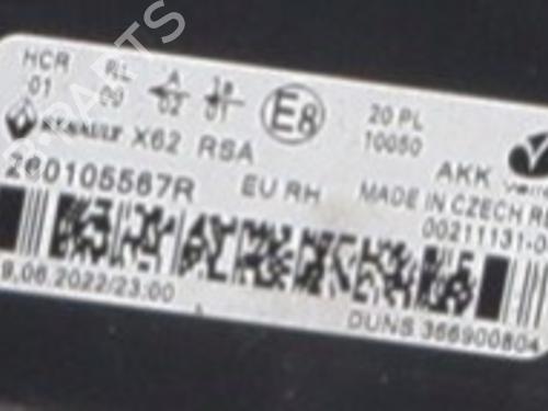 Right headlight RENAULT MASTER III Van (FV) 2.3 dCi 145 FWD (FV0E, FV0F, FV0H, FV02, FV0M, FV0S,... | BP38435504C29 - Image 7