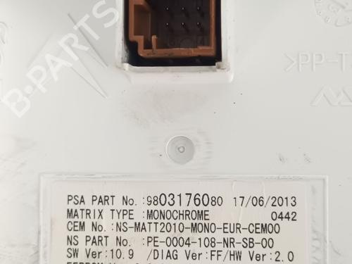 Instrument cluster CITROËN DS5 1.6 HDi 115 | BP31153029C47  - Image 5