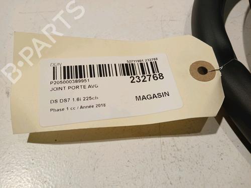 Rubber door seal DS DS 7 Crossback (J4_, JR_, JC_) 1.6 PureTech 225 (J45GCR, J45GGR) | BP17738438C142 
