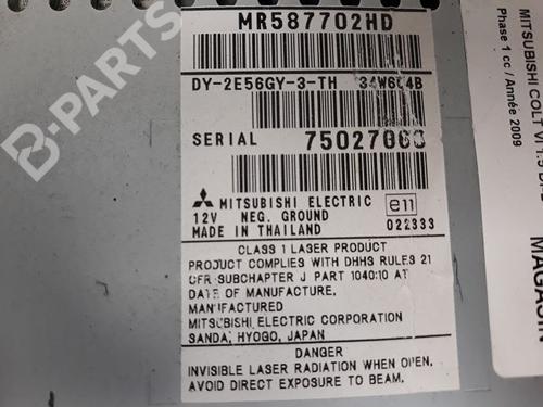 Radio MITSUBISHI COLT VI (Z3_A, Z2_A) 1.5 DI-D (Z39A) | BP9328309E6 