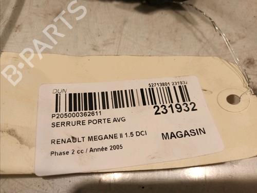 Front left lock RENAULT MEGANE II (BM0/1_, CM0/1_) 1.5 dCi (BM1F, CM1F) | BP15953030C98 