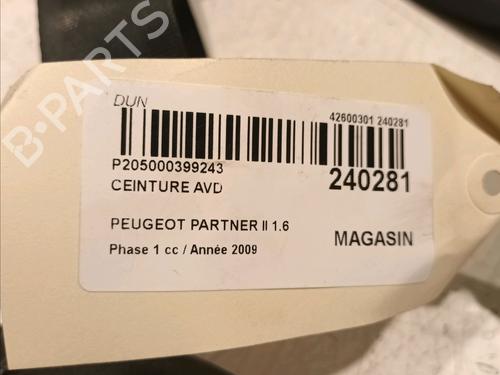 Front right belt tensioner PEUGEOT PARTNER Tepee 1.6 HDi 16V | BP18645848C88 