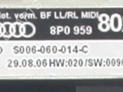 Front right window mechanism AUDI A3 Sportback (8PA) 2.0 TDI | BP29448331C23 
