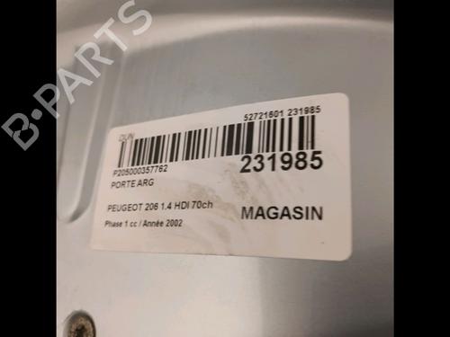 Left rear door PEUGEOT 206 Hatchback (2A/C) 1.4 HDi eco 70 | BP15492041C4 