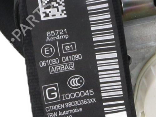 Front left seatbelt CITROËN C3 II (SC_) 1.2 VTi 82 | BP31965511I26