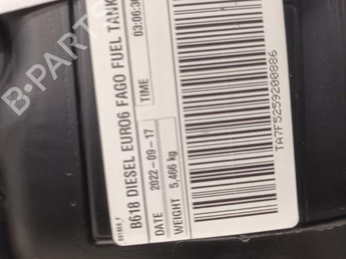 Fuel tank CITROËN C3 III (SX) 1.5 BlueHDi 100 (SXYHYP, SXYHTU) | BP30142774C62