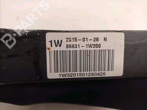 Rear bumper reinforcement KIA RIO III (UB) 1.1 CRDi | BP11976338C73 