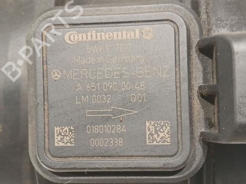 Mass air flow sensor MERCEDES-BENZ C-CLASS (W204) C 200 CDI (204.001) | BP20609800M95 