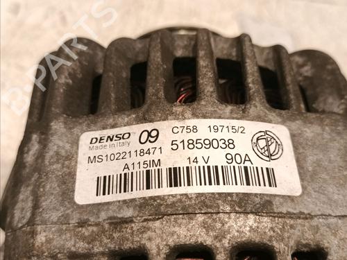 Alternator FIAT PUNTO (199_) 1.2 (199AXZ1A, 199BXZ1A) | BP18953438M7 