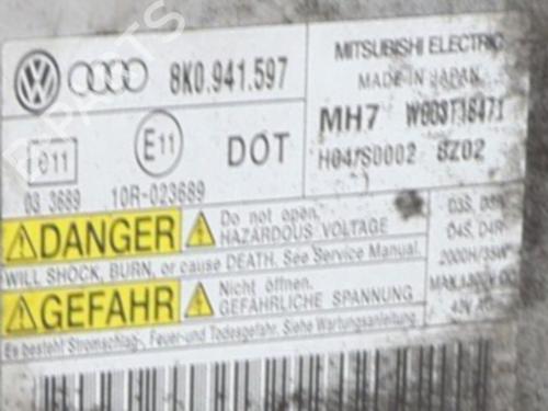 Right headlight AUDI Q5 (8RB) 3.0 TDI quattro | BP30609393C29