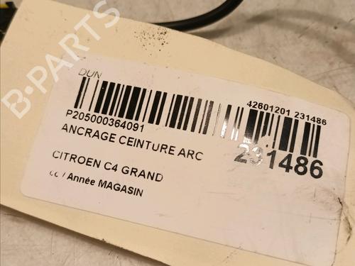 Seat buckle CITROËN C4 Grand Picasso II (DA_, DE_) 2.0 BlueHDi 150 | BP16083690I32 