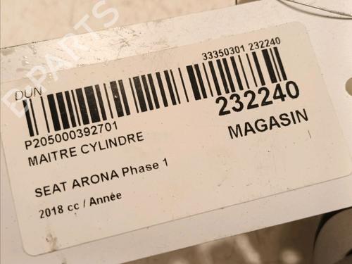 Brake master cylinder SEAT ARONA (KJ7, KJP) 1.6 TDI | BP18034500M77
