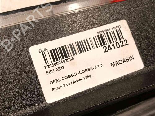 Left taillight OPEL COMBO Tour 1.3 CDTI 16V | BP20606252C34 
