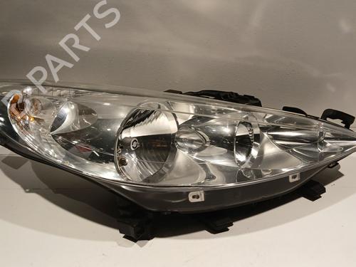 Højre forlygte PEUGEOT 207 (WA_, WC_) 1.4 HDi (68 hp) 31351907