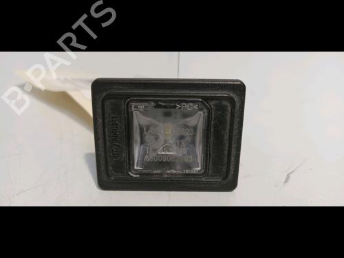 Used Licence plate light MERCEDES-BENZ A-CLASS (W176) A 180 (176.042) (122 hp) 14869072