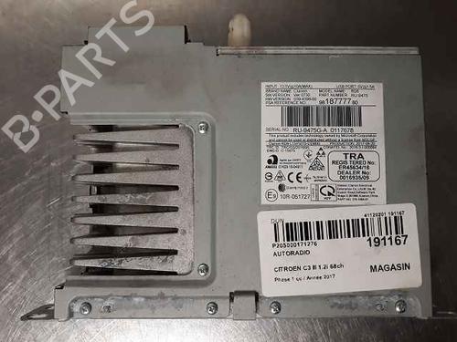 Radio CITROËN C3 III (SX) 1.2 VTi 68 | BP30120606E6 