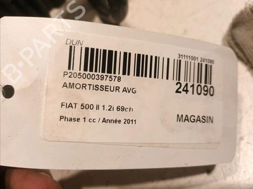 Left front shock absorber FIAT 500 (312_) 1.2 (312AXA1A) | BP18414900M16 