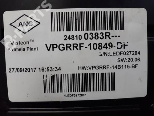 Instrument cluster RENAULT CLIO IV (BH_) 1.5 dCi 90 | BP9327611C47 
