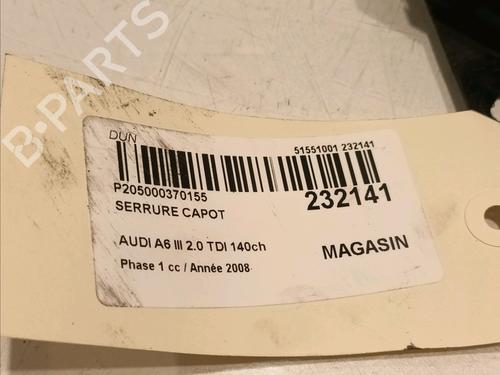 Hood lock AUDI A6 C6 (4F2) 2.0 TDI | BP16313566C133 